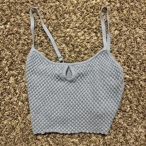 LA Hearts Crochet crop top